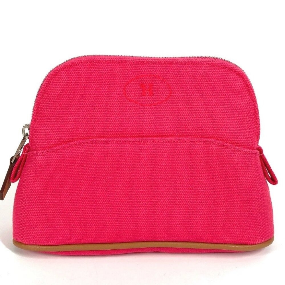 Hermes Bolide Pouch Mini Mini Makeup Pouch Cosmetics Pouch Unused